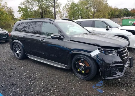 2024 Mercedes-Benz Gls 580 4Matic z USA, uszkodzony, nr VIN 4JGFF8FE4RB187380